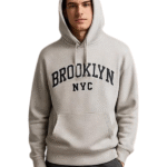 هودي رجالي رمادي Brooklyn NYC